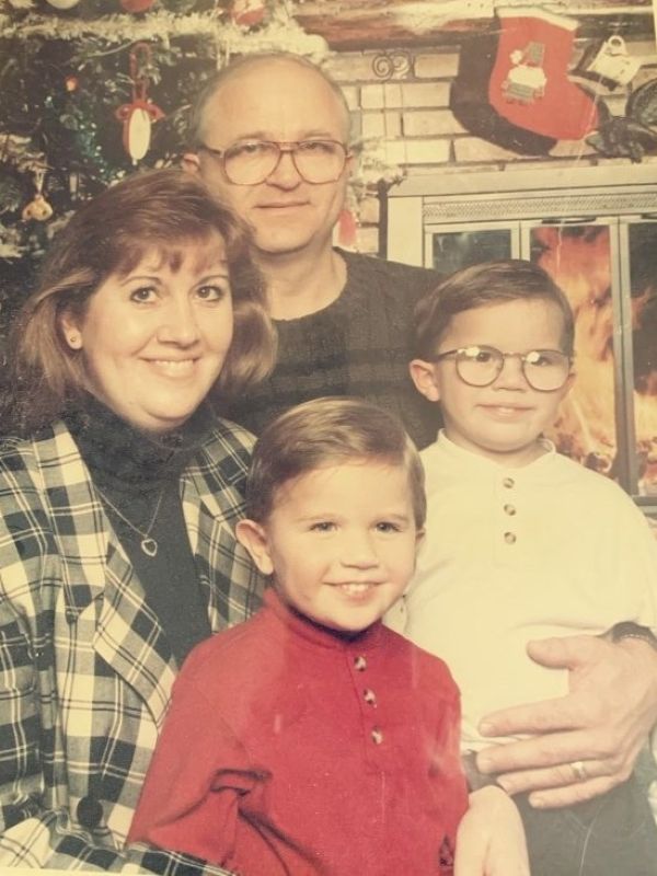 Feener family Christmas photo